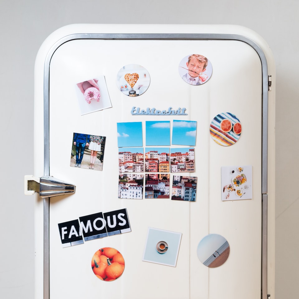Brass Refrigerator Microwave