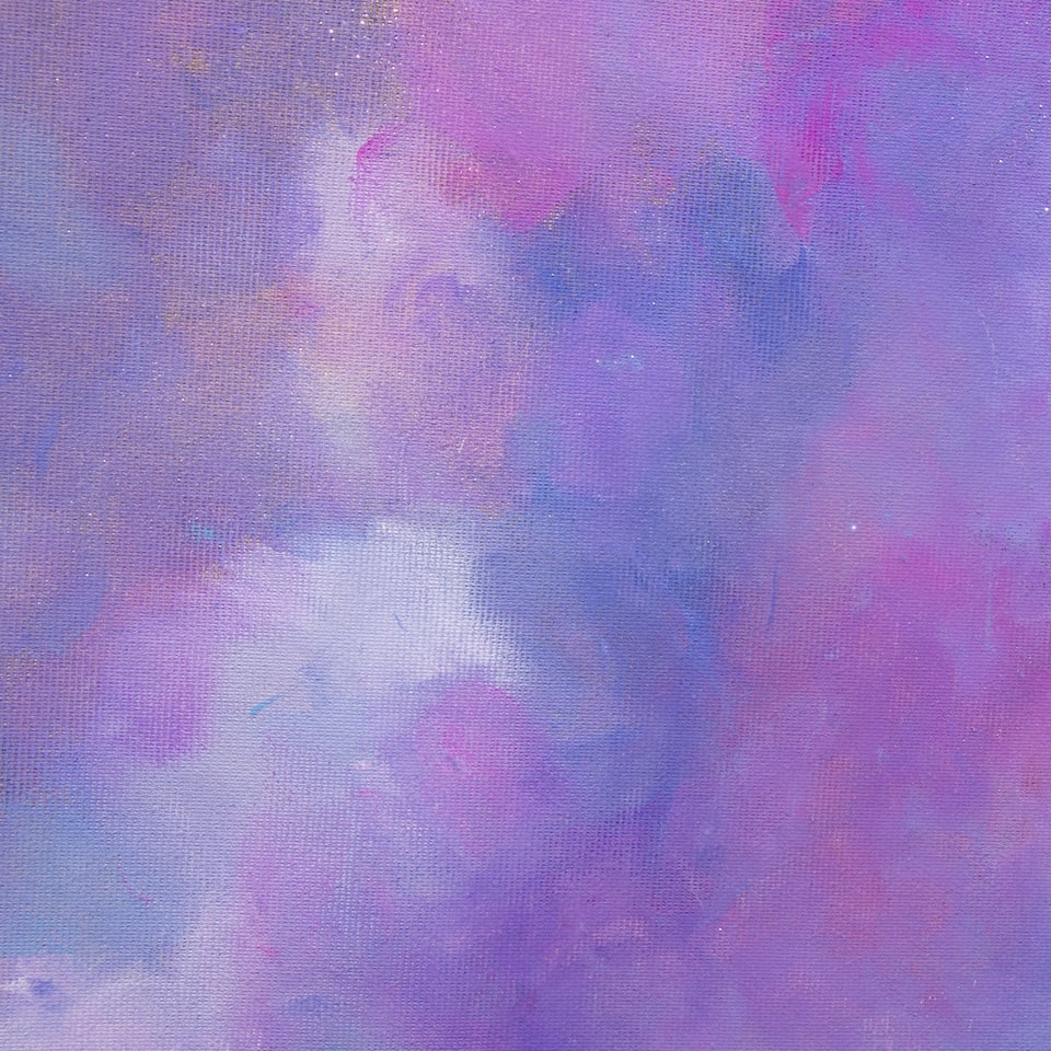 Large Gold Purple